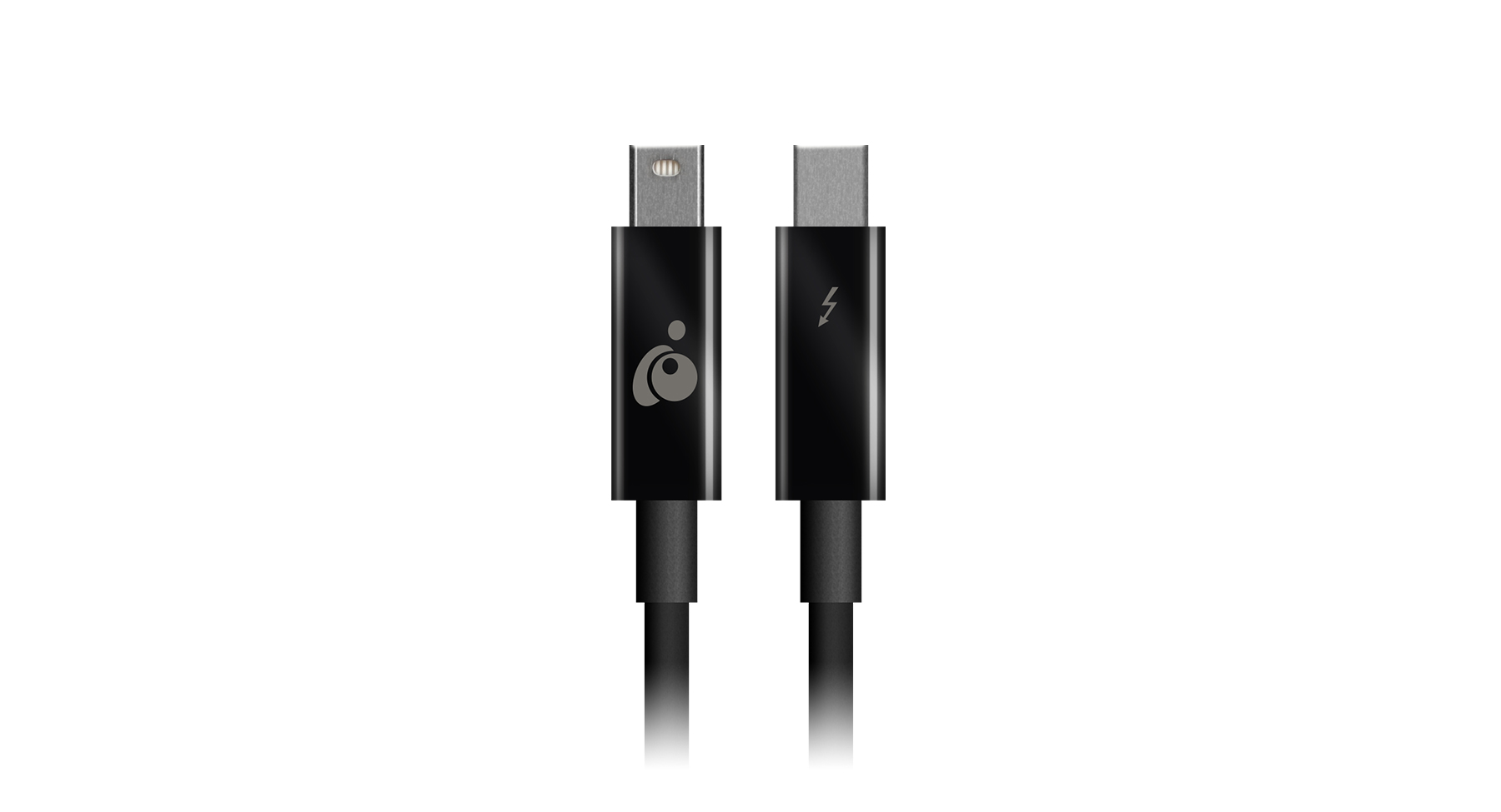IOGEAR Thunderbolt™ Cable 6.8ft (2m) Black Thunderbolt Technology