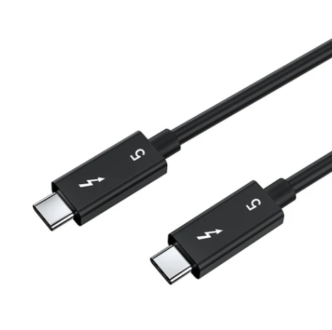 Cable Matters [Intel Certified] 20Gbps Thunderbolt 3 Cable 6.6 Feet In Black Supporting 100W Charging & [Intel Certified] 40Gbps Thunderbolt 4 Cable 3.3ft With 8K Video And 100W Charging - View #3