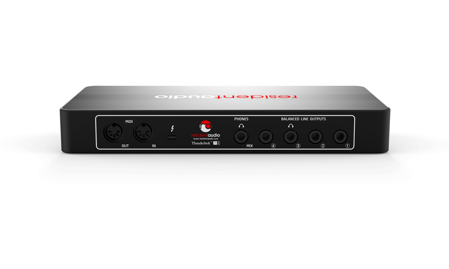 Resident Audio T4 Thunderbolt Interface Resident Audio T4 Thunderbolt Interface