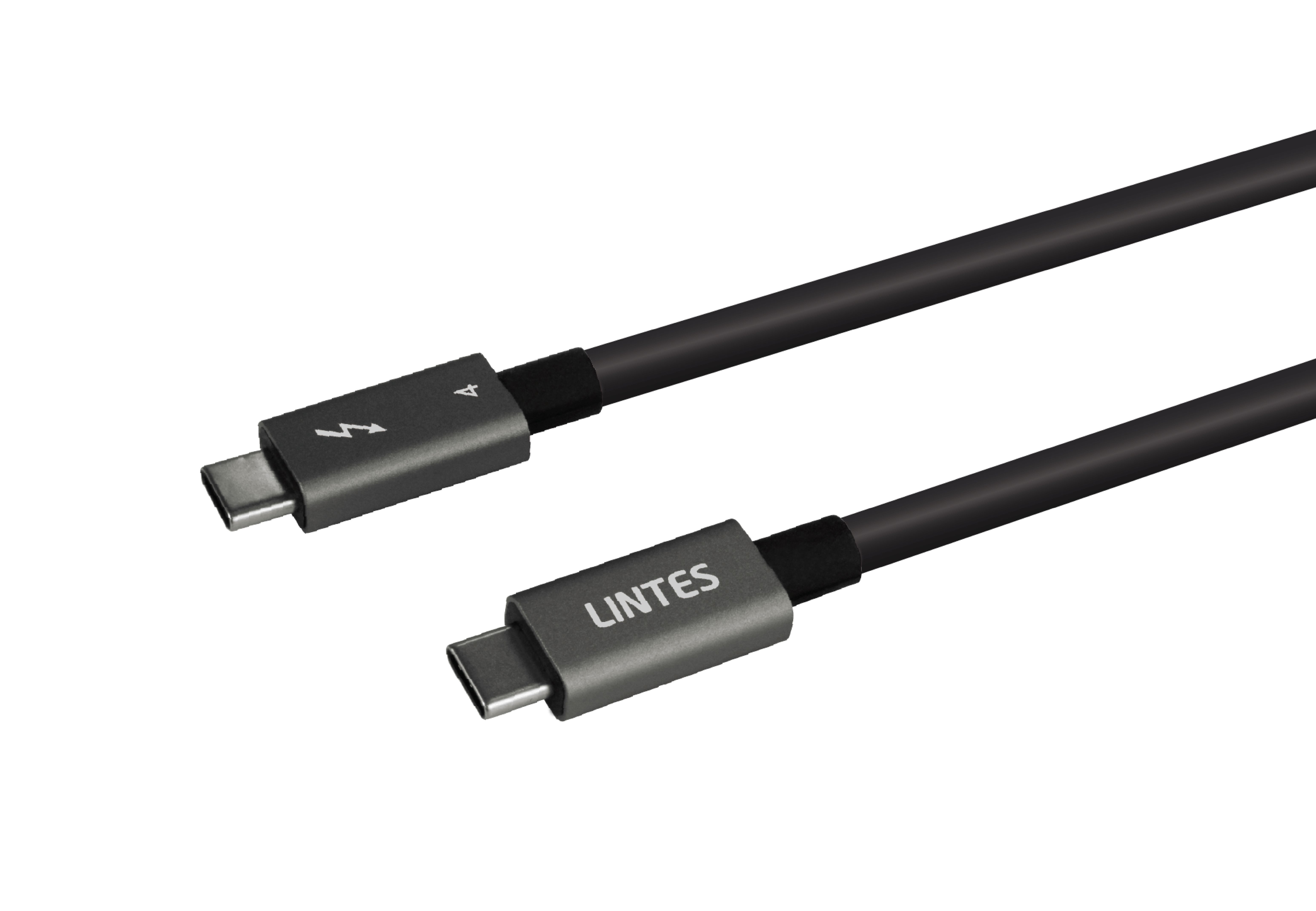 Thunderbolt 4 (40Gbps) Passive Cable 0.5M, 0.7M, 0.8M, 1.0M - Aluminum ...