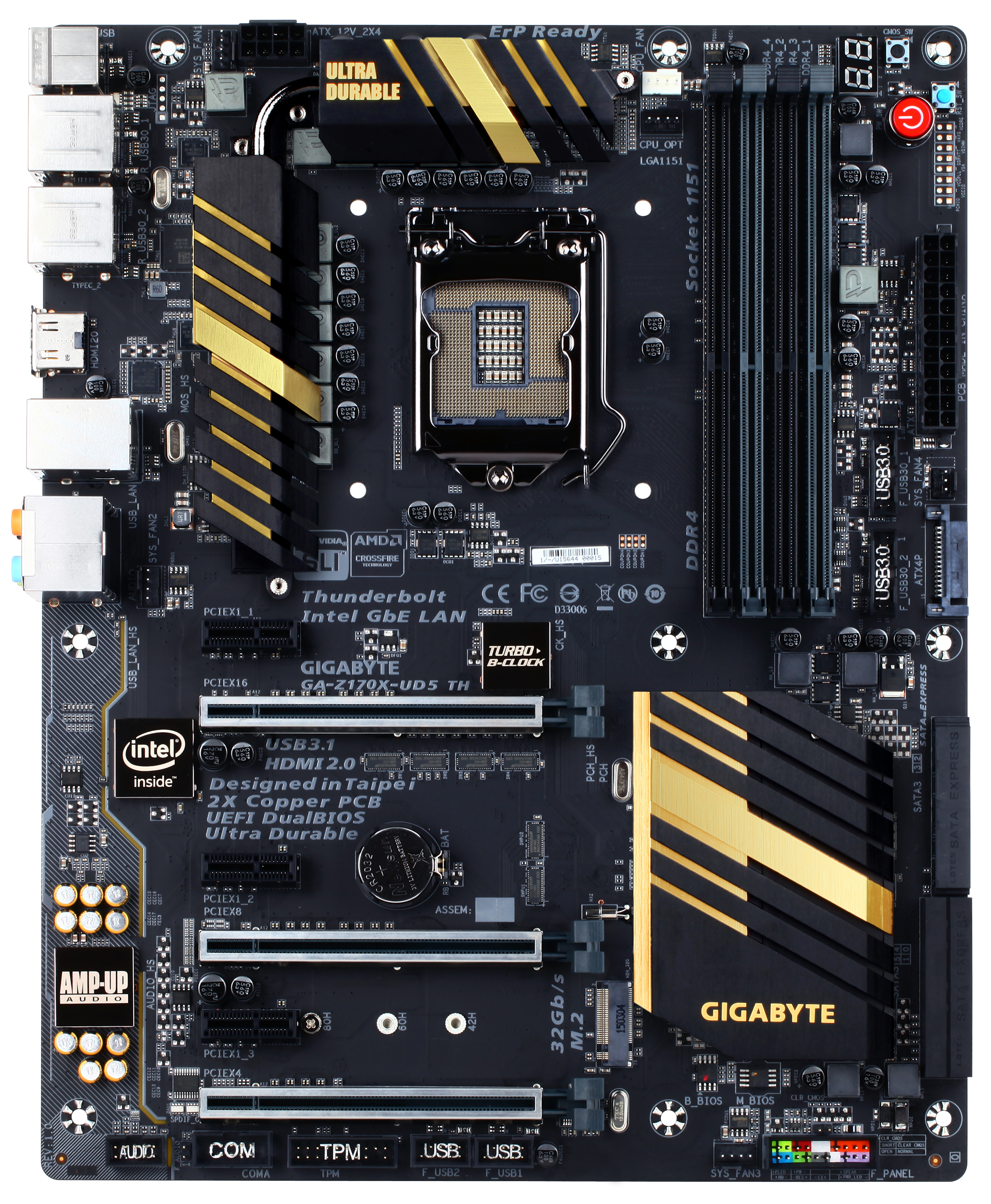 GIGABYTE GA Z170X UD5 TH Thunderbolt Technology Community