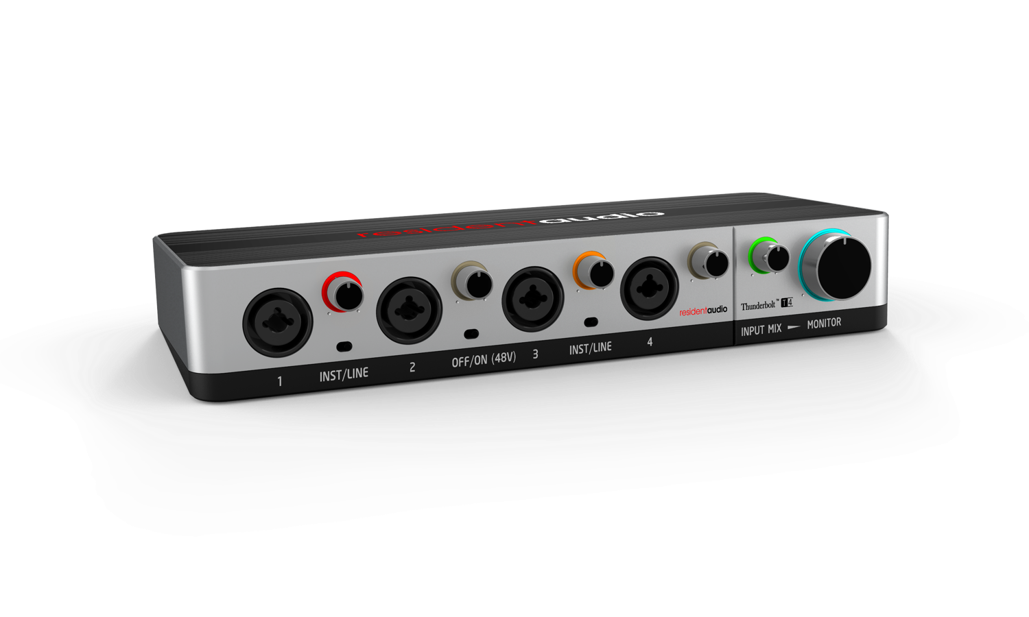 Resident Audio T4 Thunderbolt Interface Resident Audio T4 Thunderbolt Interface