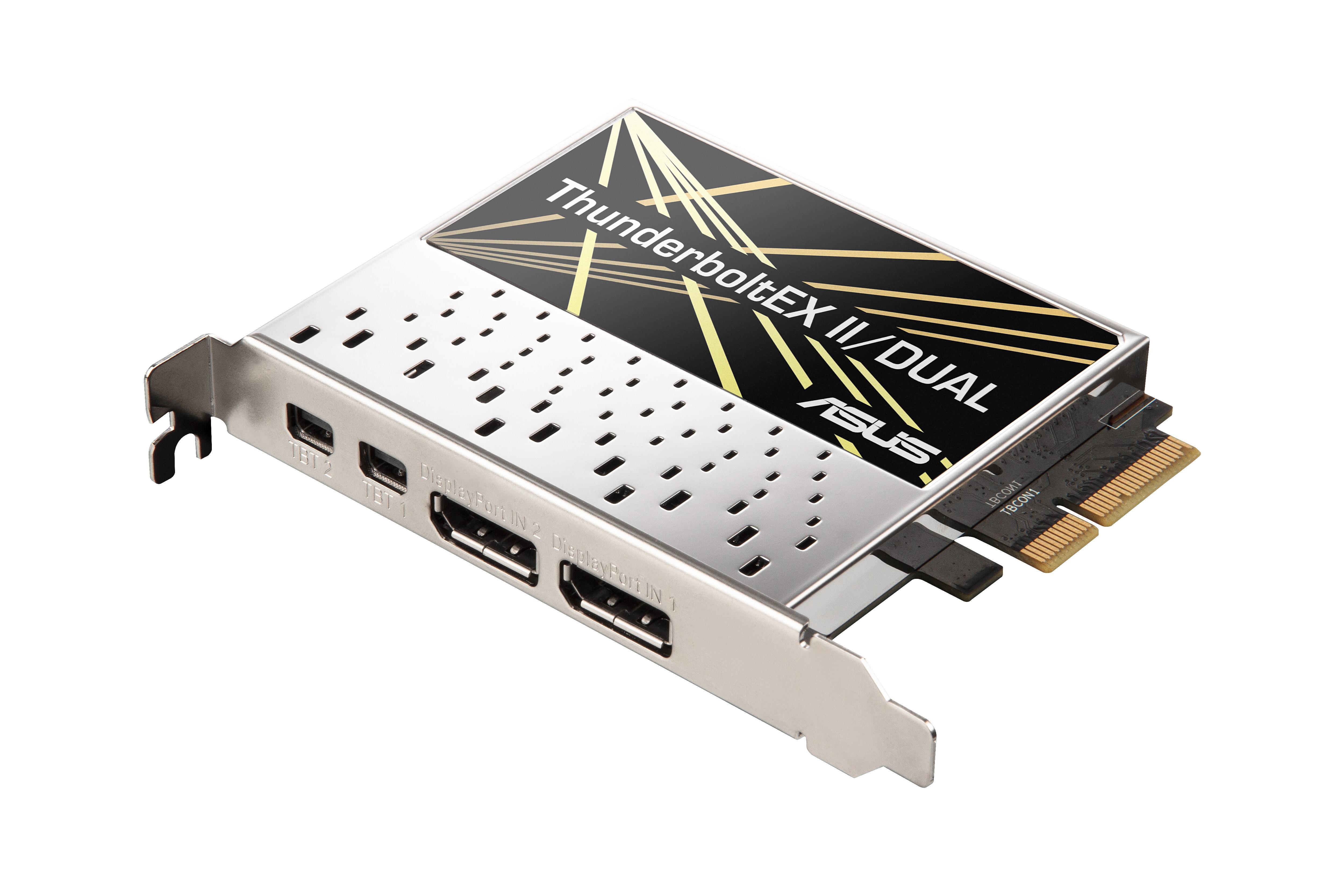 ASUS ThunderboltEX II/DUAL Thunderbolt Technology Community