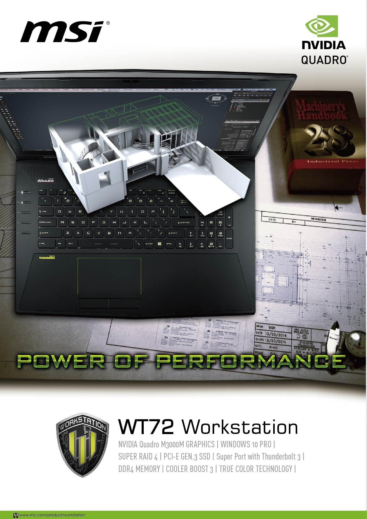 MSI WT72 Workstation Notebook | Thunderbolt Technology Community